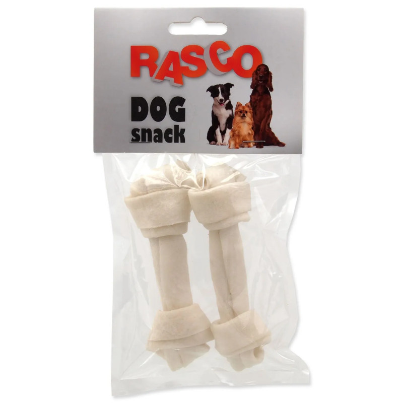 Poslastica Rasco bel bivolji vozel 11cm 2 kosi