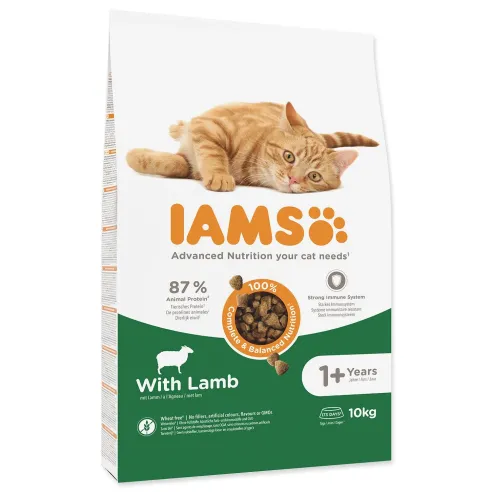 Hrana IAMS Cat Adult Lamb 10 kg