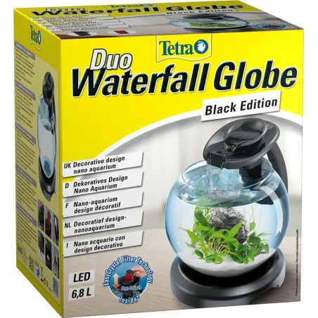 Tetra akvarijski set Duo Waterfall 6,8 l črni