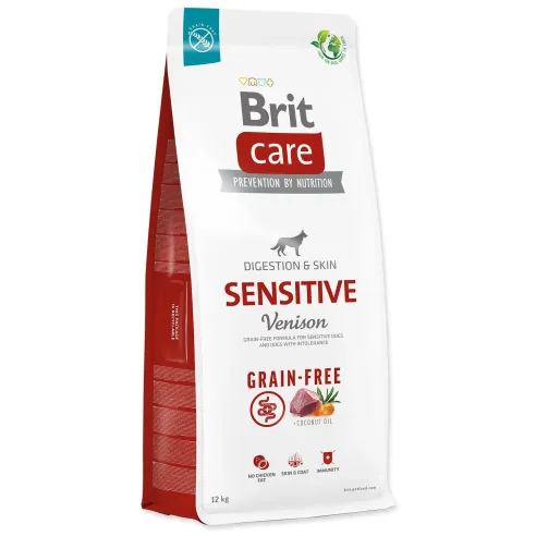 Brit Care Brez žitaric Sensitive z jelenino 12 kg