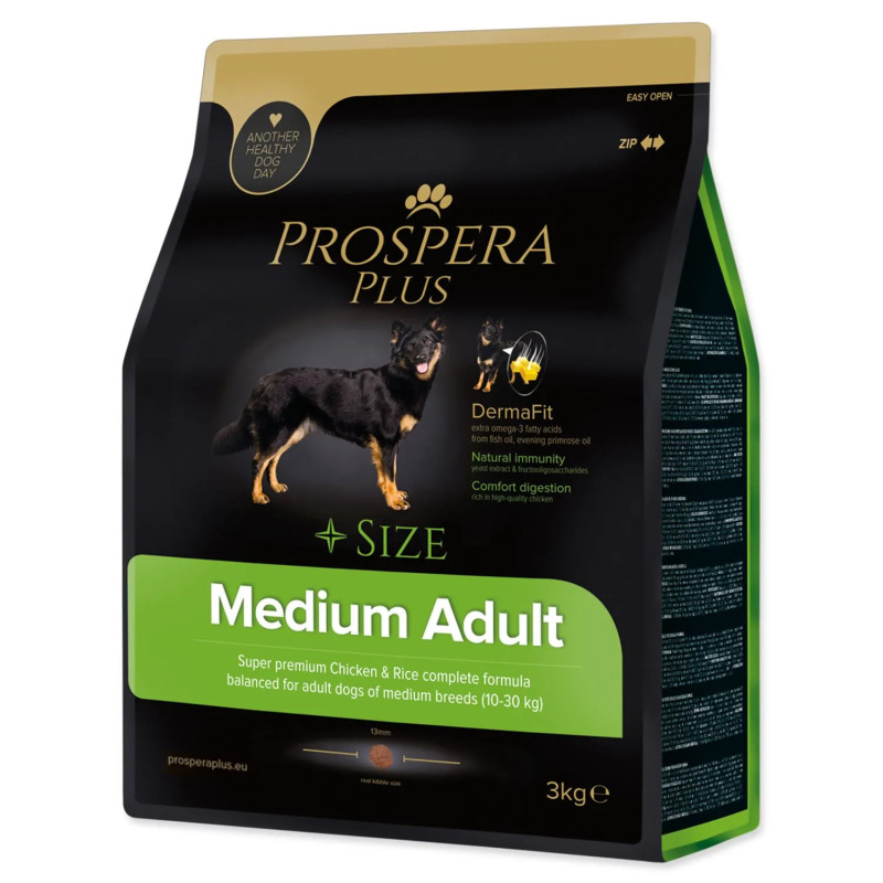 Hrana Prospera Plus Medium Adult piščanec z rižem 3kg