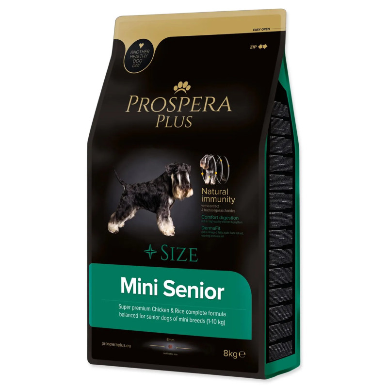 Hrana Prospera Plus Mini Senior piščanec z rižem 8kg