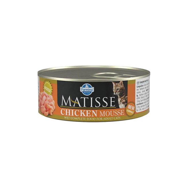 Farmina MO P MATISSE cat piščančja pena (mousse), konzerva 85 g