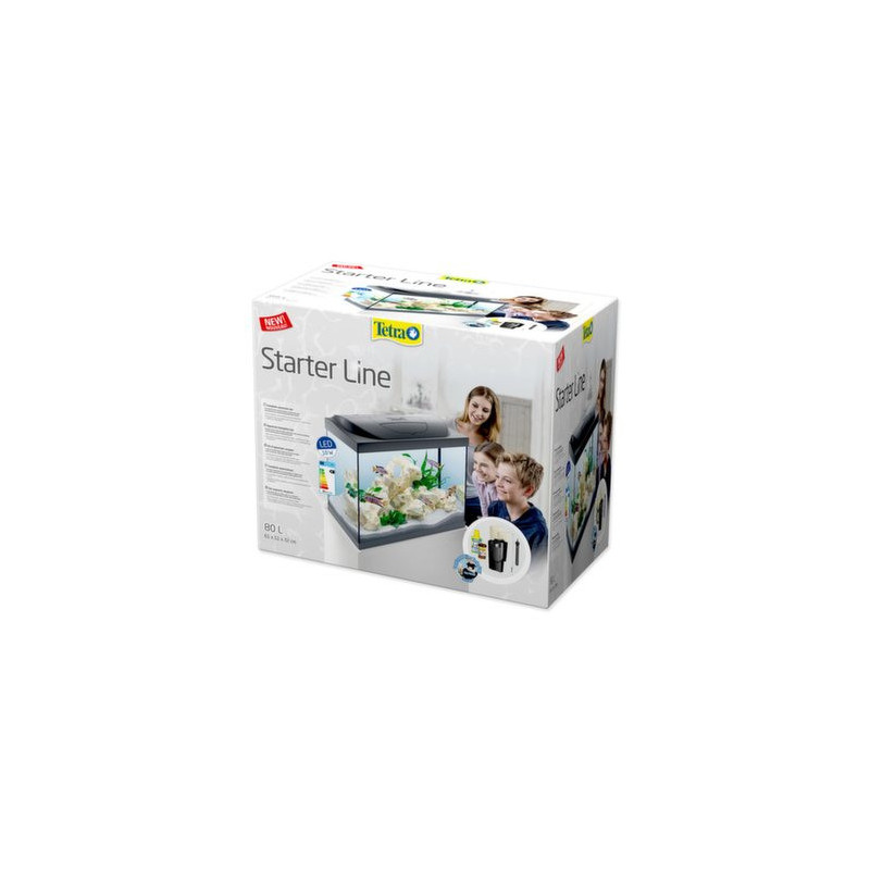 Akvarijski komplet Tetra Starter Line LED 61×32×51 cm 80 l