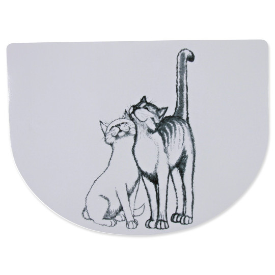 Podloga Trixie pod posodice bela 40x30cm