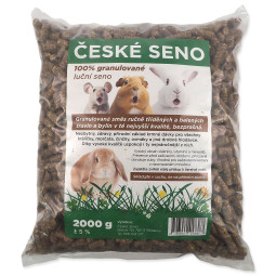 Češko travniško granulirano seno 2 kg