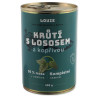 Konzerva LOUIE puranje z lososom in koprivo 400 g