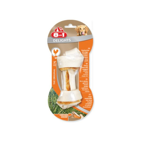 Poslastica 8in1 Delights žvečilna kost M