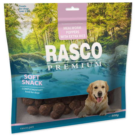 Posladek Rasco Premium múčne červy in dodatni riž 500g