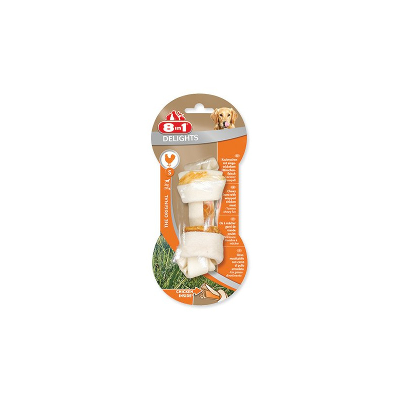 Poslastica 8in1 Delights žvečilna kost S