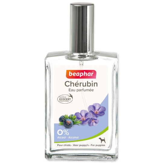 Parfum Beaphar Chérubin za mladiče brin, pelargonija in vrtnica 50 ml