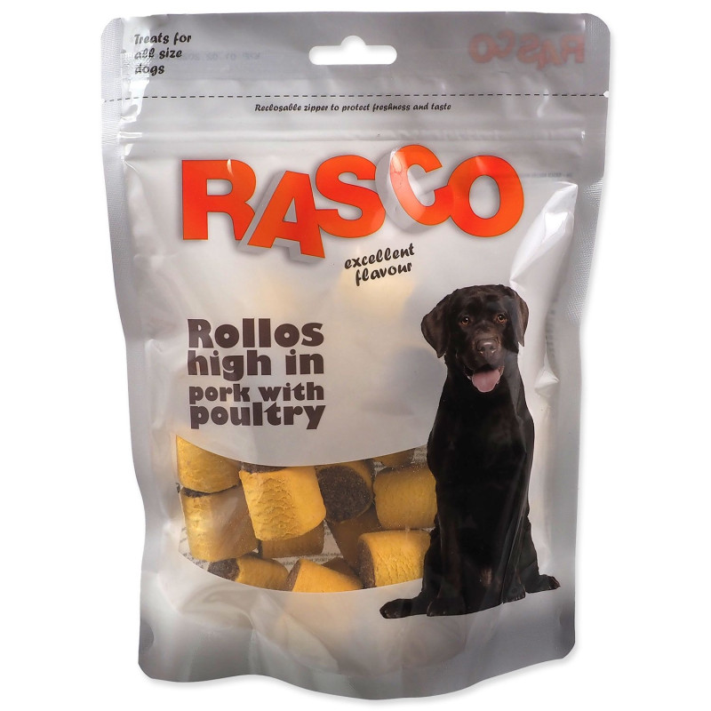 Poslastica Rasco rolke svinjske s perutnino 3 cm 320 g