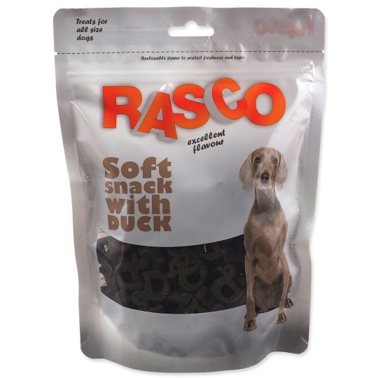 Poslastica Rasco mehak priboljšek z račjim mesom 3 cm 400 g