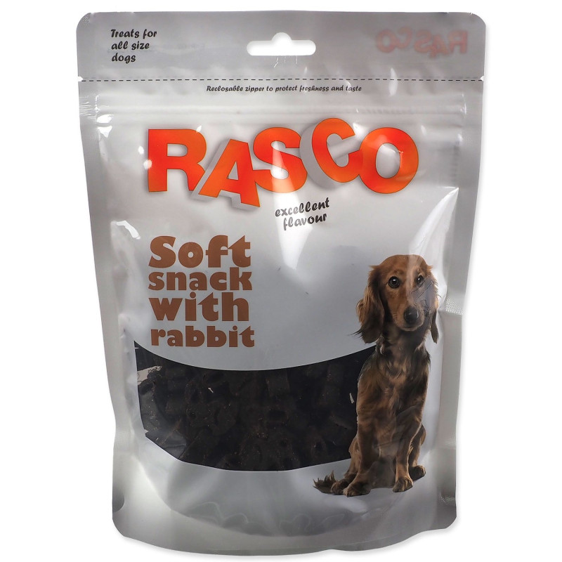 Rasco mehak priboljšek z zajčjim mesom 3 cm 400 g