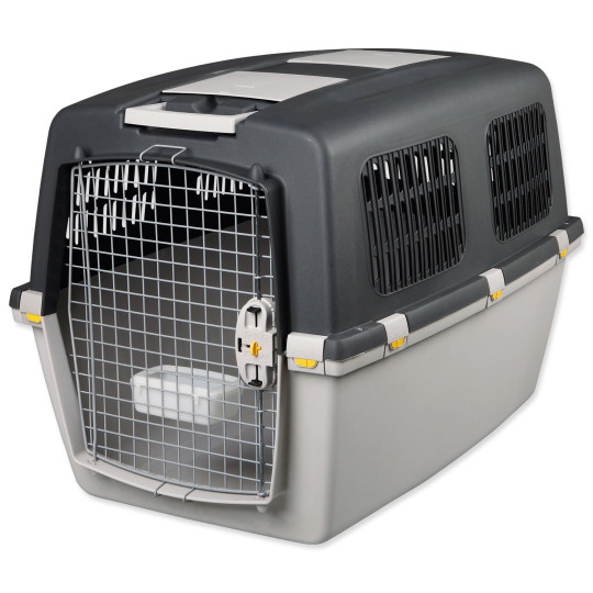 Prepravka Trixie Gulliver 6 siva, M-L: 64x64x92cm