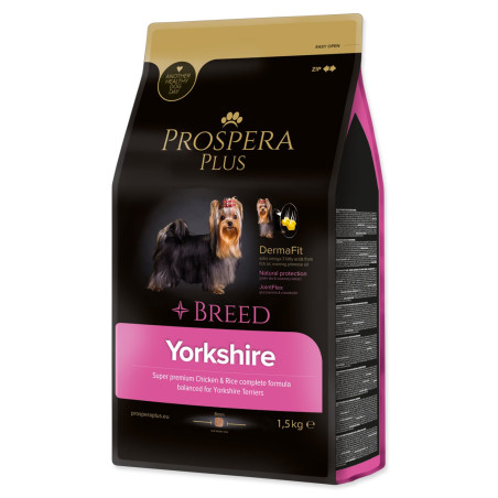 Hrana Prospera Plus Yorkshire piščanec z rižem 1,5 kg