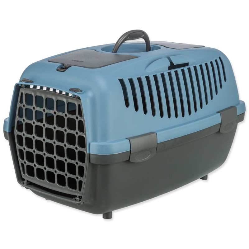 Transportna prepravka Trixie Capri 2, temno siva/modra 37x34x55 cm,