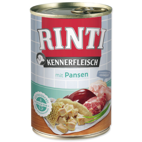 Konzerva Rinti Kennerfleisch Adult želodci 400 g