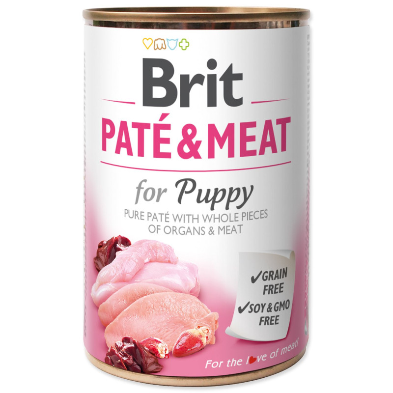 Konzerva Brit Paté & Meat Puppy piščanec 400 g