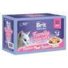Vrečka Brit Premium by Nature fileti v želeju Family Plate 12x 85g