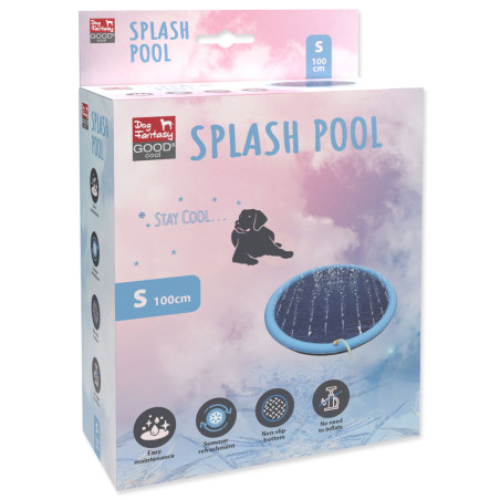Plitek bazen Dog Fantasy z vodnimi curki 100cm
