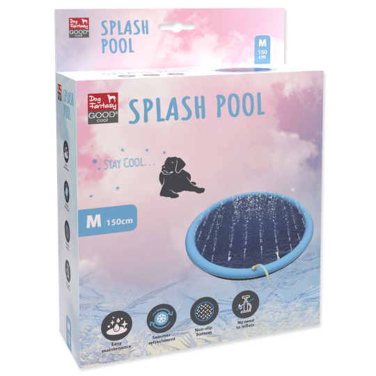 Plitek bazen Dog Fantasy z vodnimi curkami 150cm