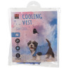 Hladilna vesta Dog Fantasy M 30 cm