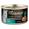 Konserva Miamor Feine Filets Adult tuna z rižem v želeju 100g