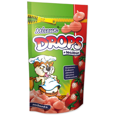Prigrizek Dafiko Mlsoun jagodni dropsi 75 g