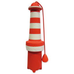 Gumijasta igrača LightHouse rdeča 25 cm