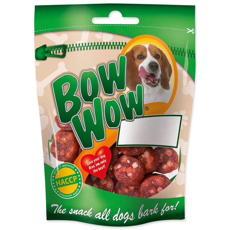 Prigrizek Mira Mar Bow Wow salama, kolutki 80 g 15 kosov
