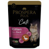 Vrečka Prospera Plus Kitten, raca, zeleni fižol 85 g
