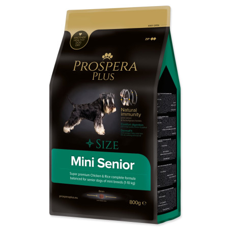 Hrana Prospera Plus Mini Senior piščanec z rižem 0,8kg