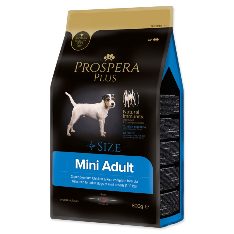 Hrana Prospera Plus Mini Adult piščanec z rižem 0,8 kg