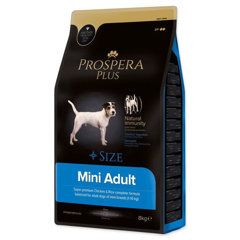Hrana Prospera Plus Mini Adult piščanec z rižem 8 kg