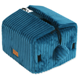 Kukaňa Magic Cat Stripe modra 40x36cm
