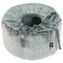Ležišče Magic Cat z zategovalno vrvico, siv melange, 58 cm