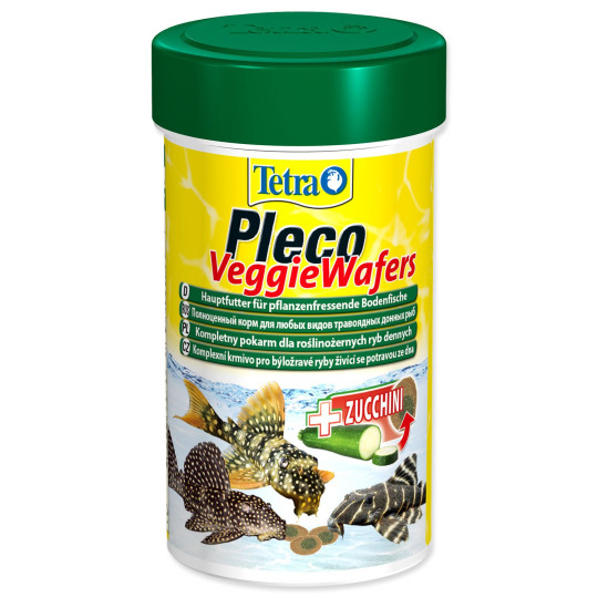 Hrana Tetra Pleco Veggie Wafer 100ml