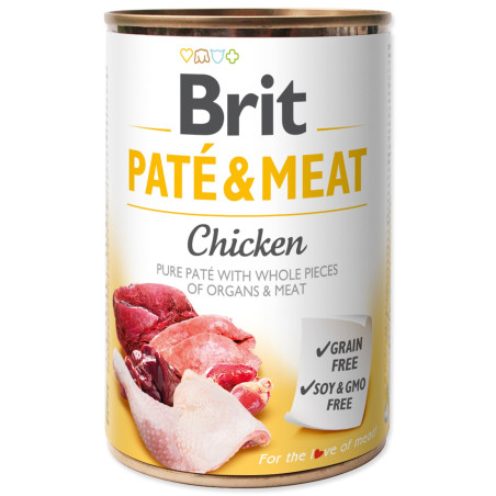 Konserva Brit Paté & Meat piščanec 400g