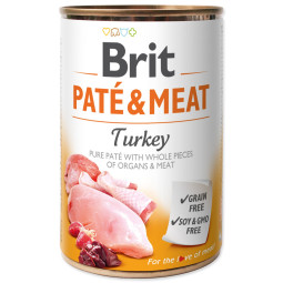 Konzerva Brit Paté & Meat puran 400g