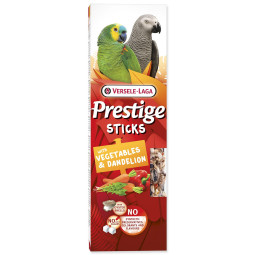 Versele-Laga Prestige Sticks palčke za papigo z zelenjavo in regratom 140 g 2 kosa