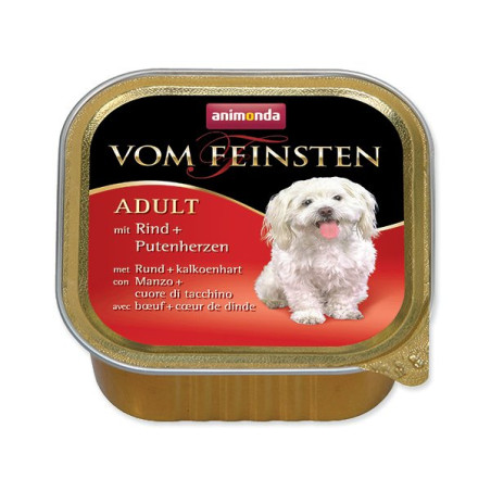 Pašteta Animonda Vom Feinstein Adult goveje in puranje srce 150g