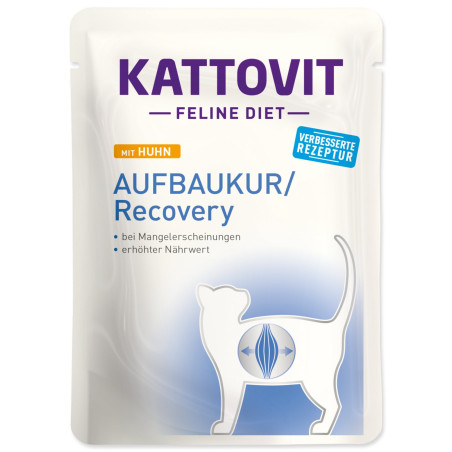 Vrečka Kattovit Recovery piščanec 85g