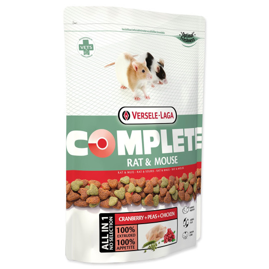Krmilo Versele‑Laga Complete za podgano in miško 500 g