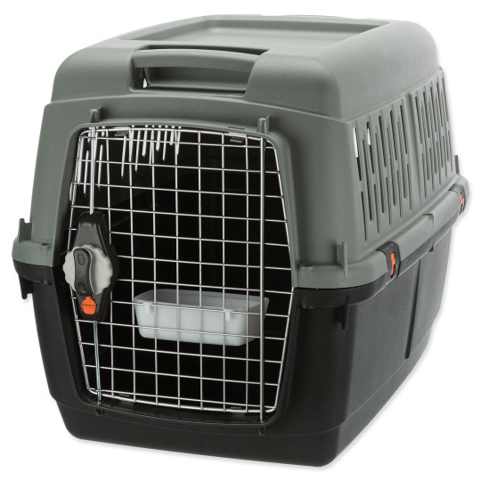 Giona 4 transportna škatla, S–M: 50 × 51 × 70 cm, antracit/sivo-zelena
