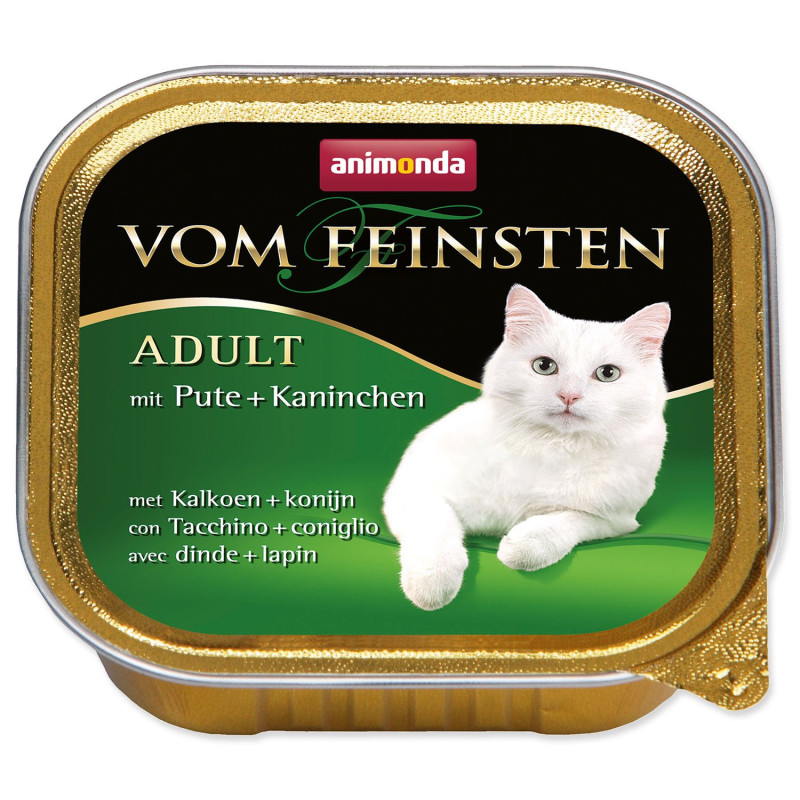 Pašteta Animonda Vom Feinstein za odrasle purana in zajec 100g