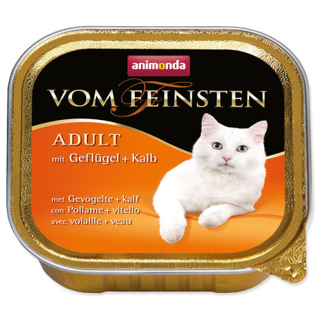 Pašteta Animonda Vom Feinstein Adult perutnina in teletina 100 g