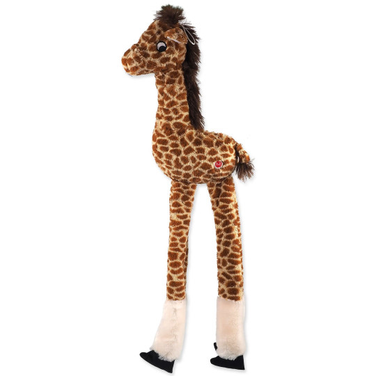 Igrača Dog Fantasy Jumbo žirafa s piščalko in šuščanjem, 87 cm