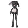 Igrača Dog Fantasy Jumbo zajec s piščalko in šuštečim materialom 108 cm