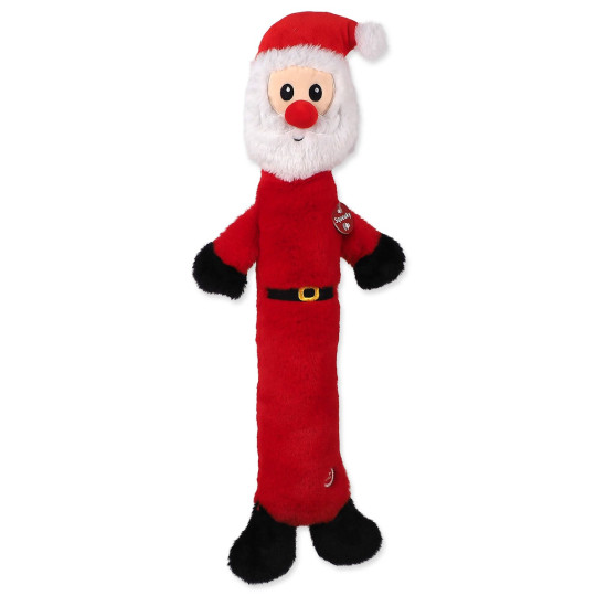 Igrača Dog Fantasy Winter Tale Santa, plišasta, s piščalko, 58 cm